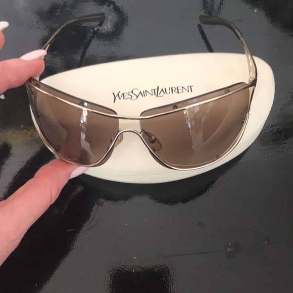 Yves Saint Laurent Accessories - YSL Swarovski crystal sunglasses